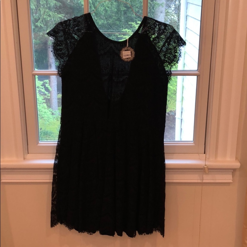 NWT Black Lace Dress